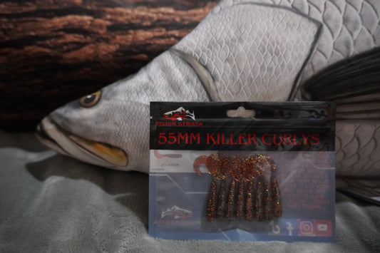 Fishin Straya 55mm Killer Curlys Motor Oil