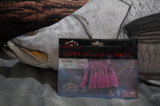 Fishin Straya 55mm Killer Curlys Berry Burst