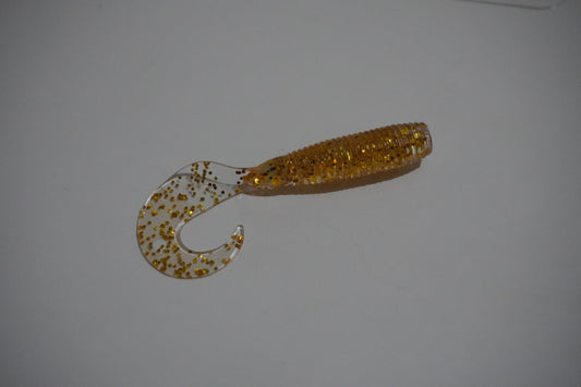 Fishin Straya 55mm Killer Curlys Gold Sparkle