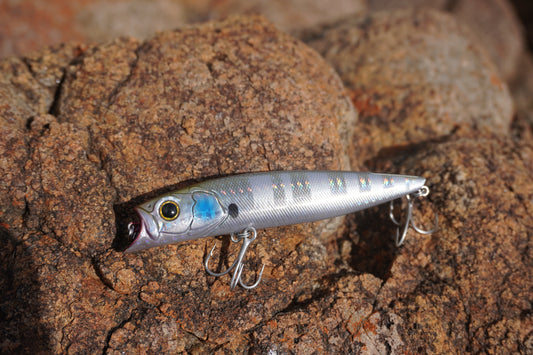 Fishin Straya 115mm Pop Minnows - Salmon