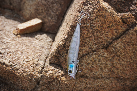 Fishin Straya 115mm Pop Minnows - Salmon