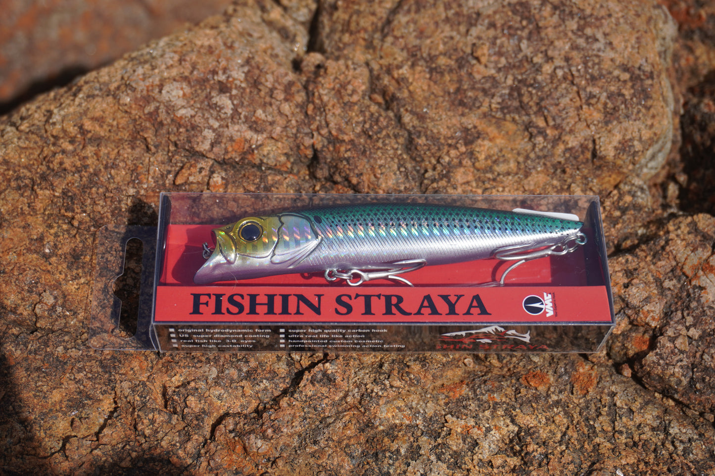 Fishin Straya 115mm Pop Minnows - Mackerel