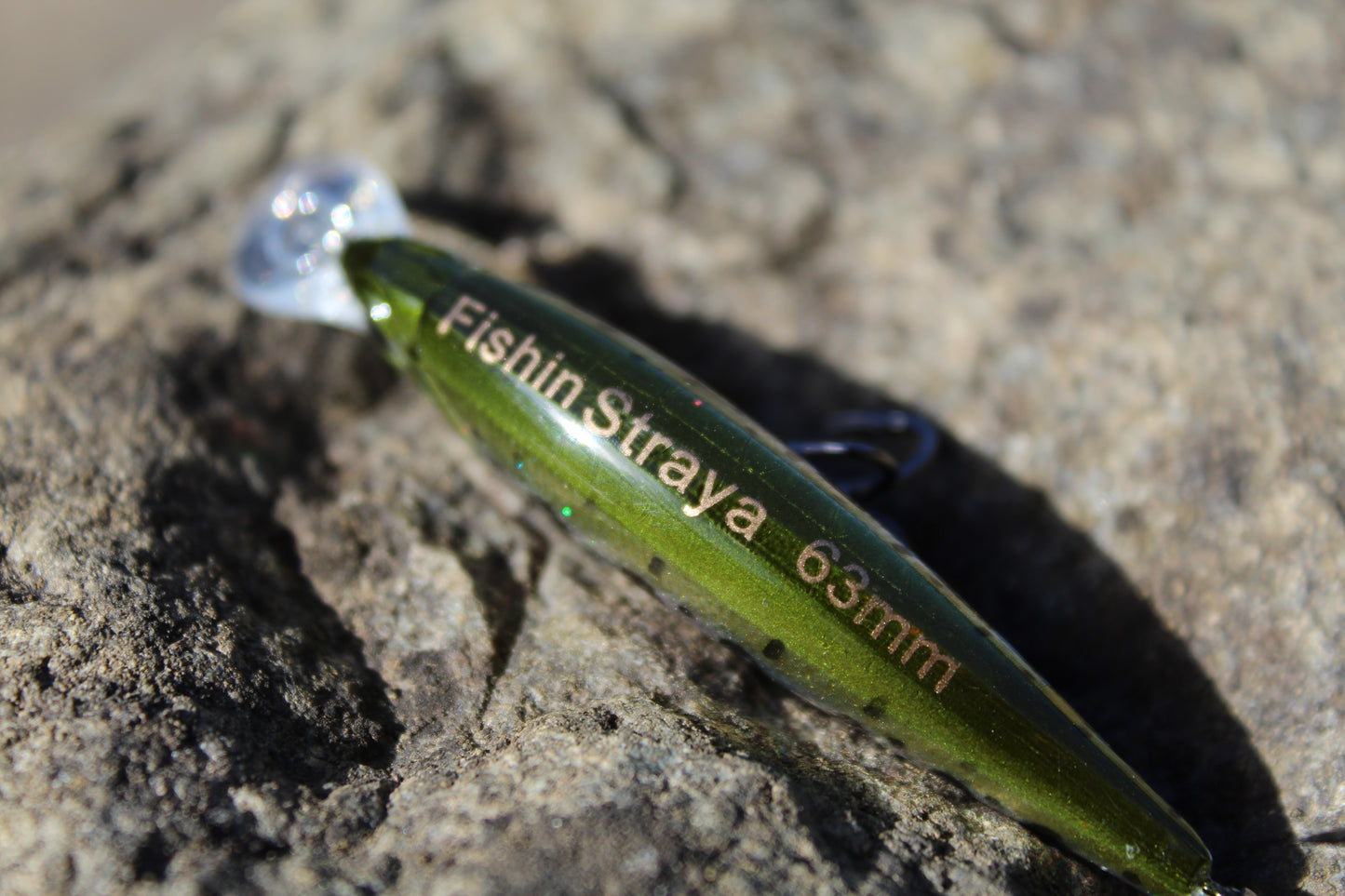 Fishin Straya 63 Phat Shadz Spawn Whitebait