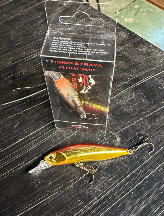 Fishin Straya 63 Phat Shadz Blood Orange