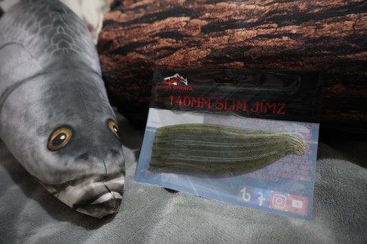 Fishin Straya 140mm Slim Jimz Herbs and Spices