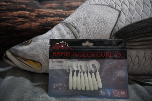 Fishin Straya 55mm Killer Curlys Whitebait