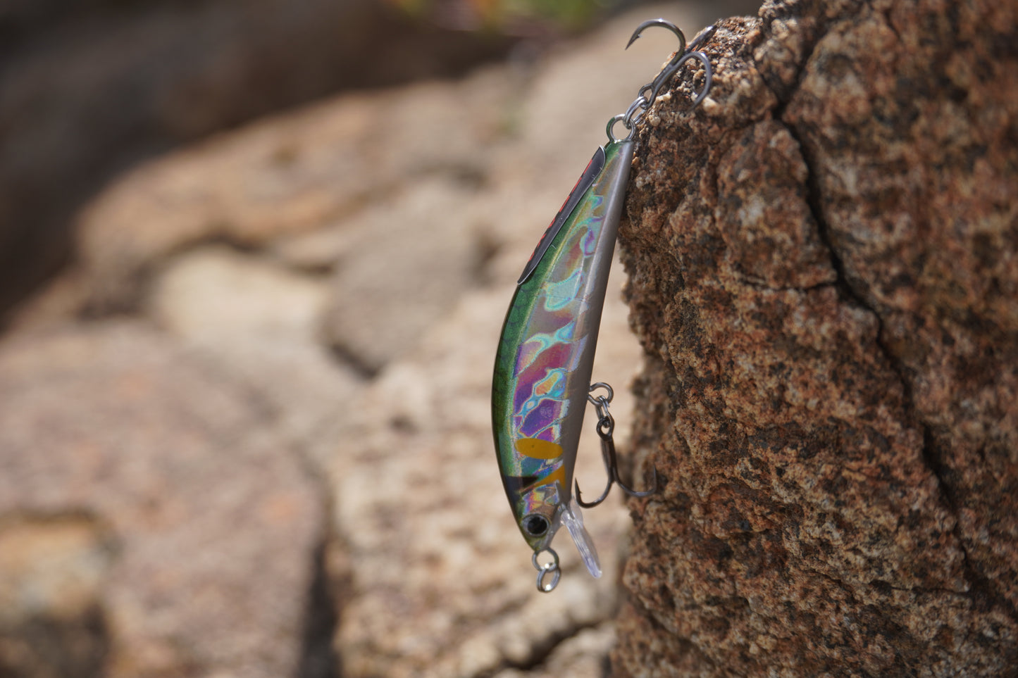 Fishin Straya 55MM Slim Minnows - Shiny Whitebait