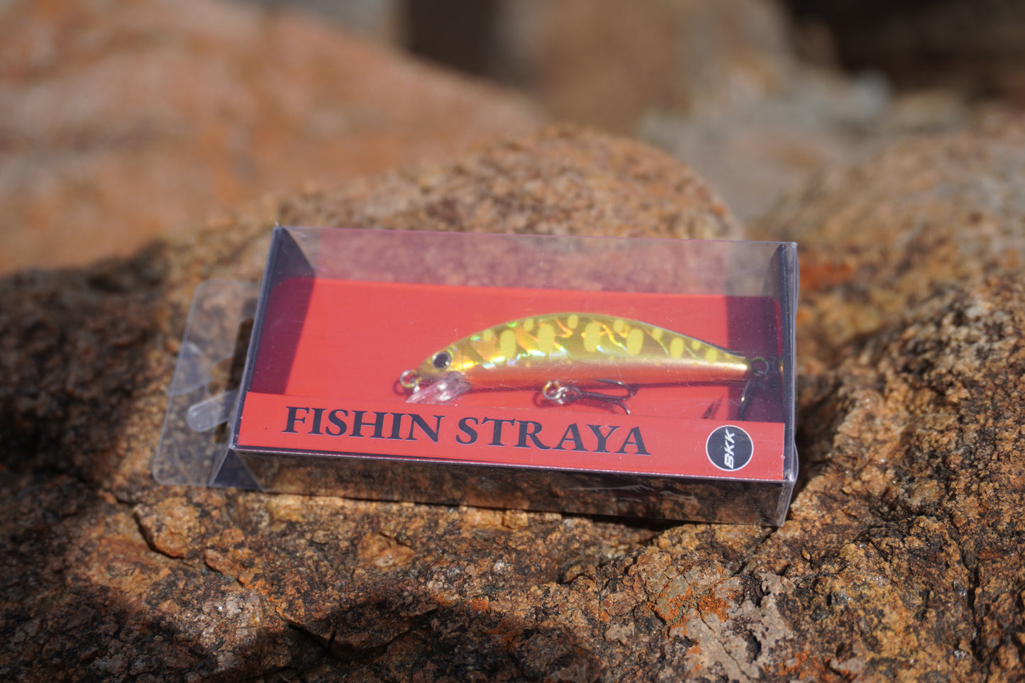 Fishin Straya 55MM Slim Minnows - Chartreuse Trout