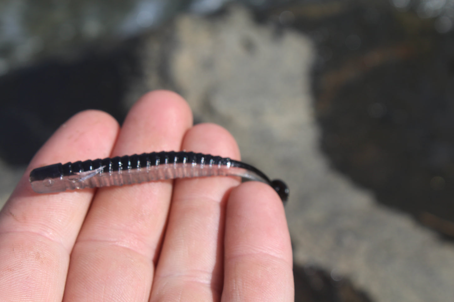 Fishin Straya 75mm Nymph Head Soft Plastics - Smelt