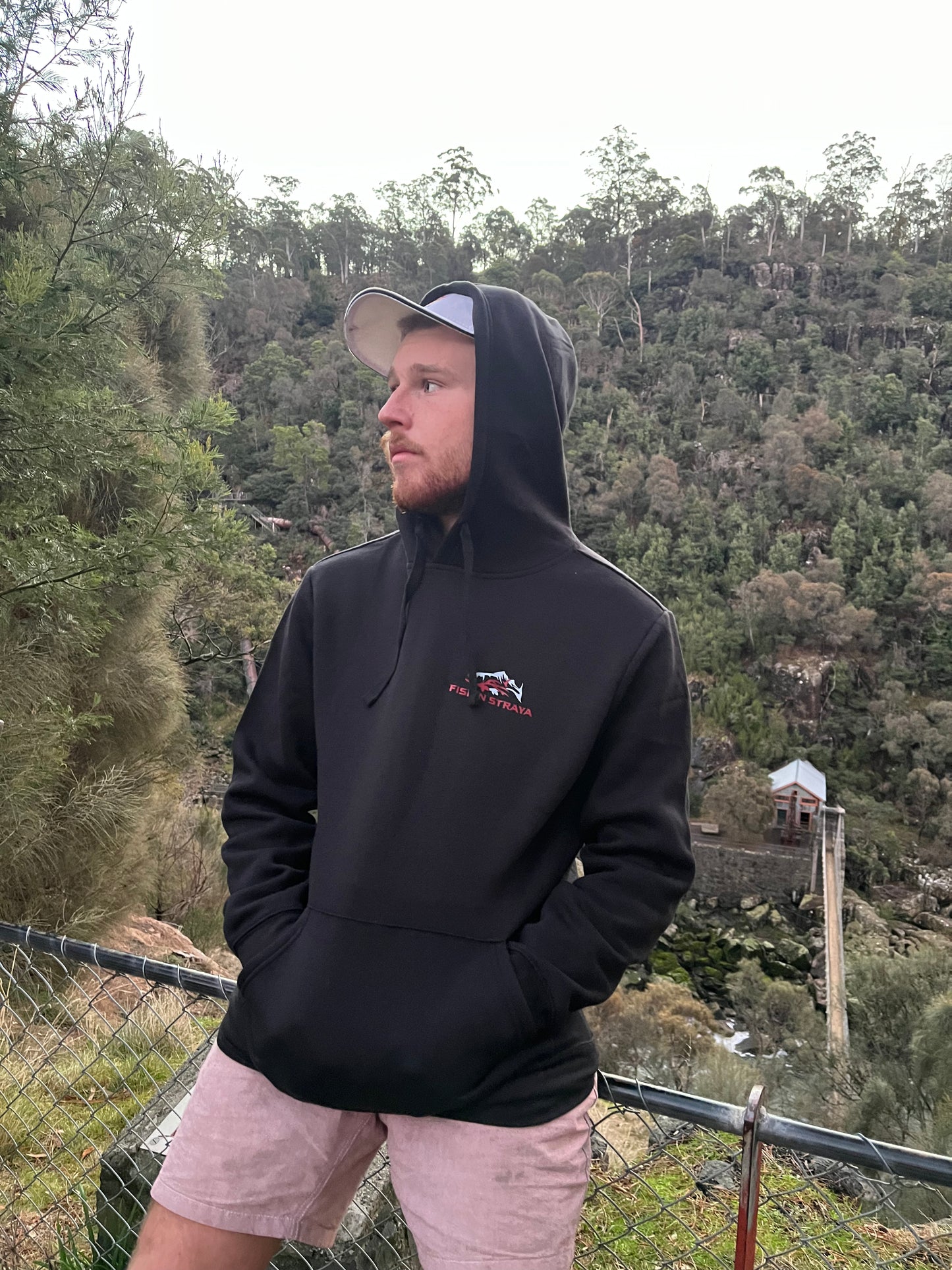 Fishin Straya Logo Hoodies