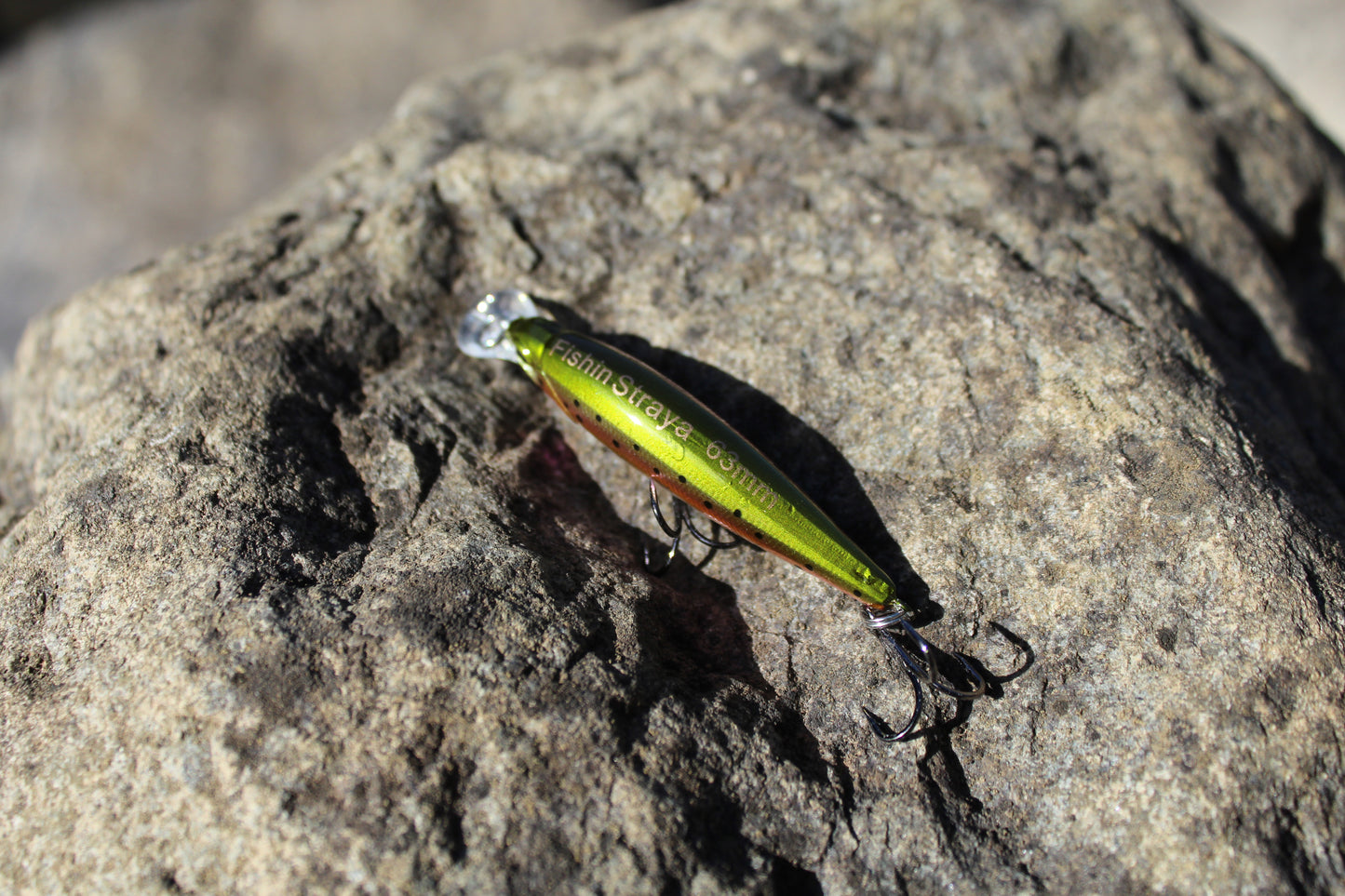 Fishin Straya 63 Phat Shadz Rainbow Trout